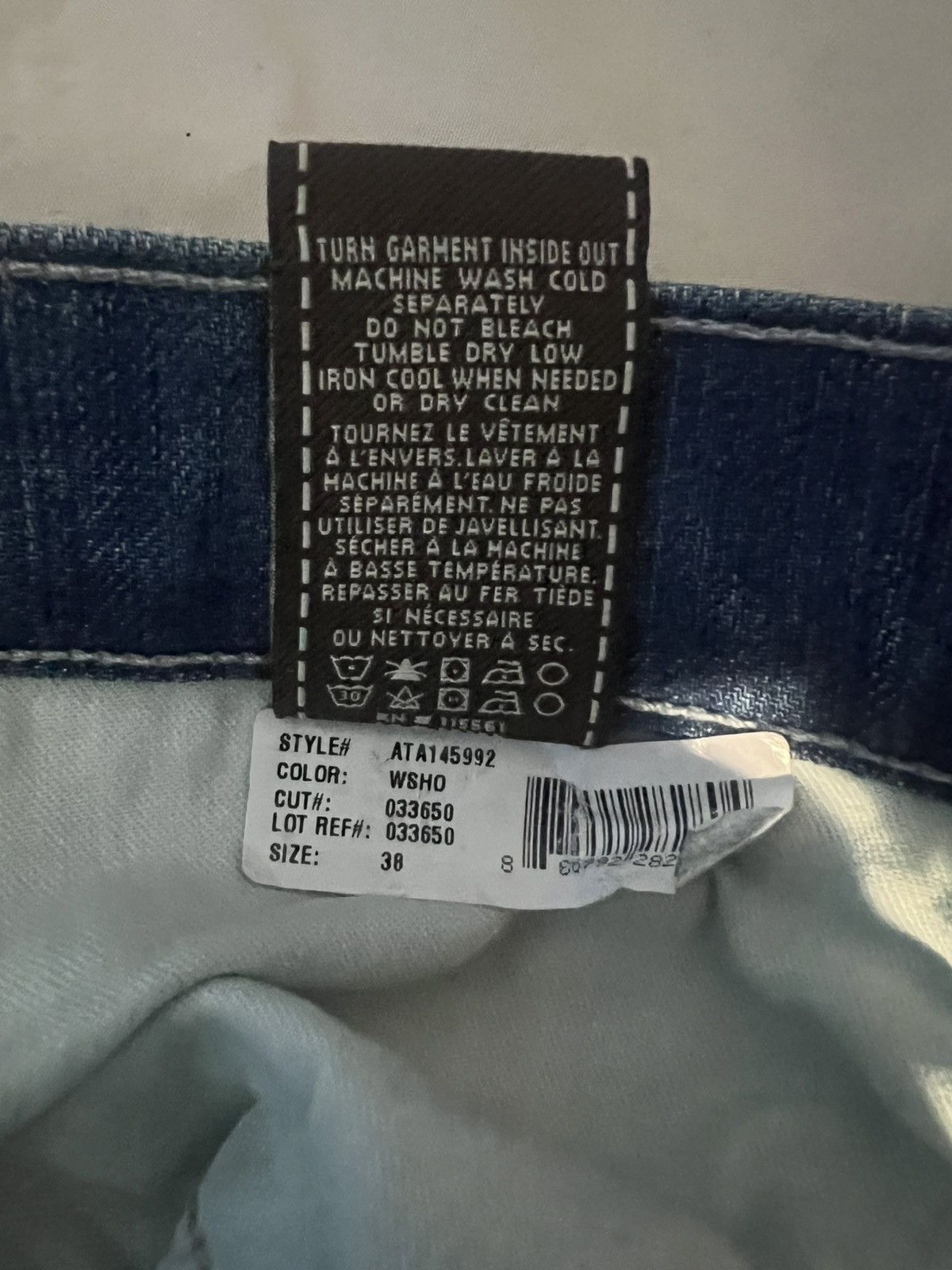 Seven 7 Seven for all Mankind 38x34 light blue denim Size US 38 / EU 54 - 4 Thumbnail
