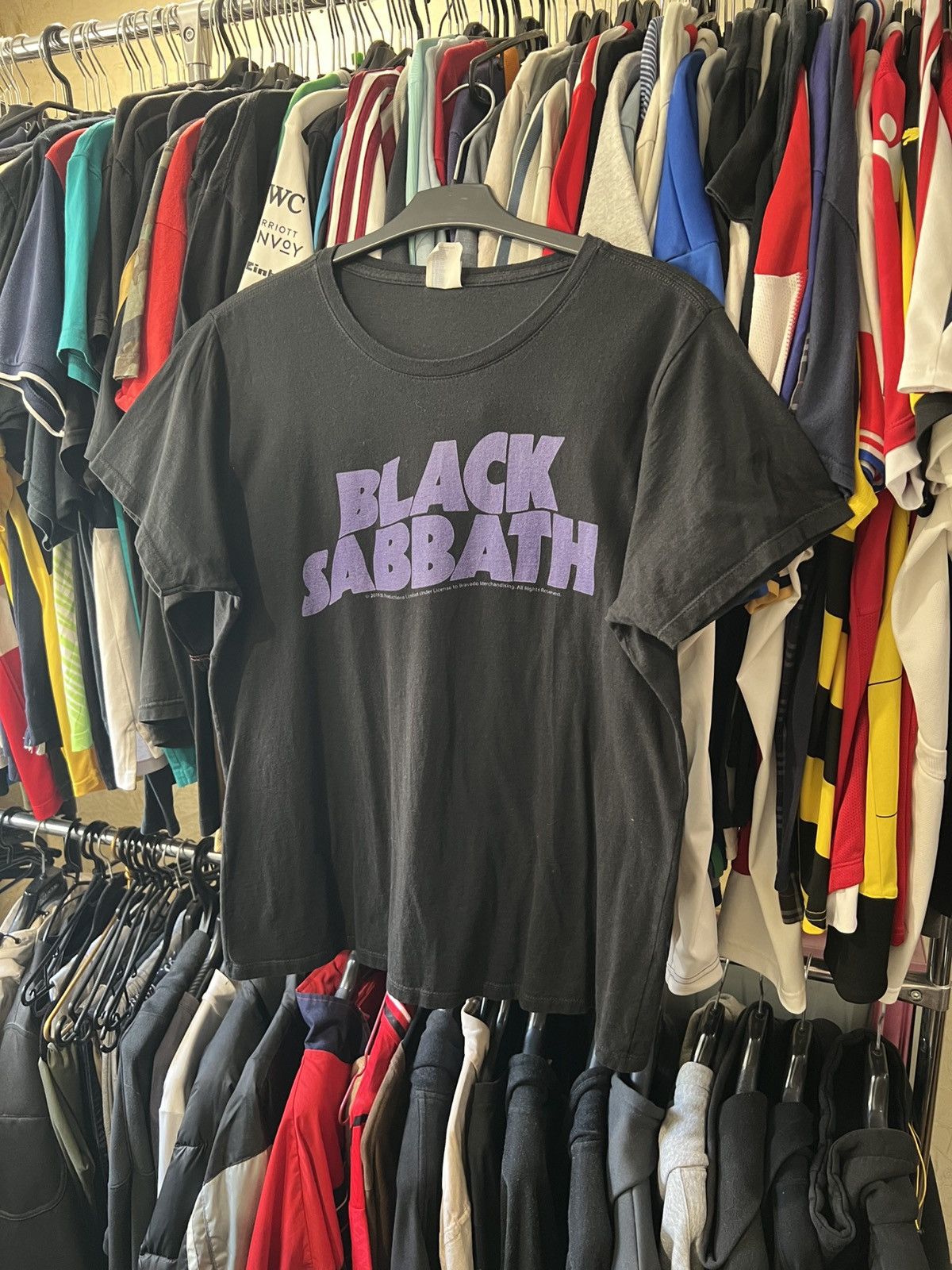 Band Tees × Vintage 2019/2020 BLACK SABBATH RUPRLE LOGO AOP BAND ROCK TOUR TEE Size US XL / EU 56 / 4 - 2 Thumbnail