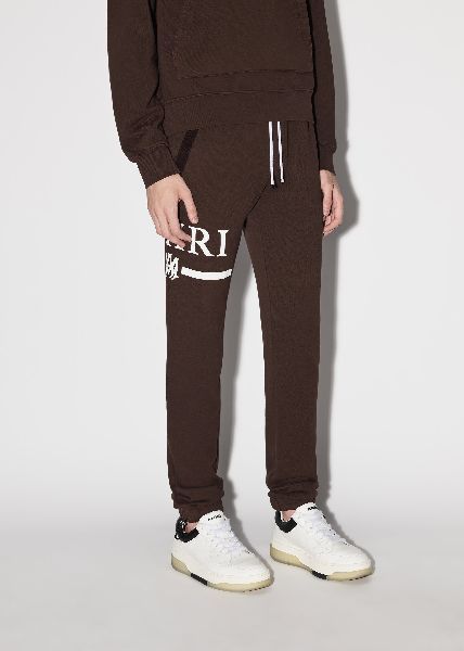Amiri o1y0525 Logo Jogger & Sweatpant in Brown Size US 34 / EU 50 - 3 Thumbnail