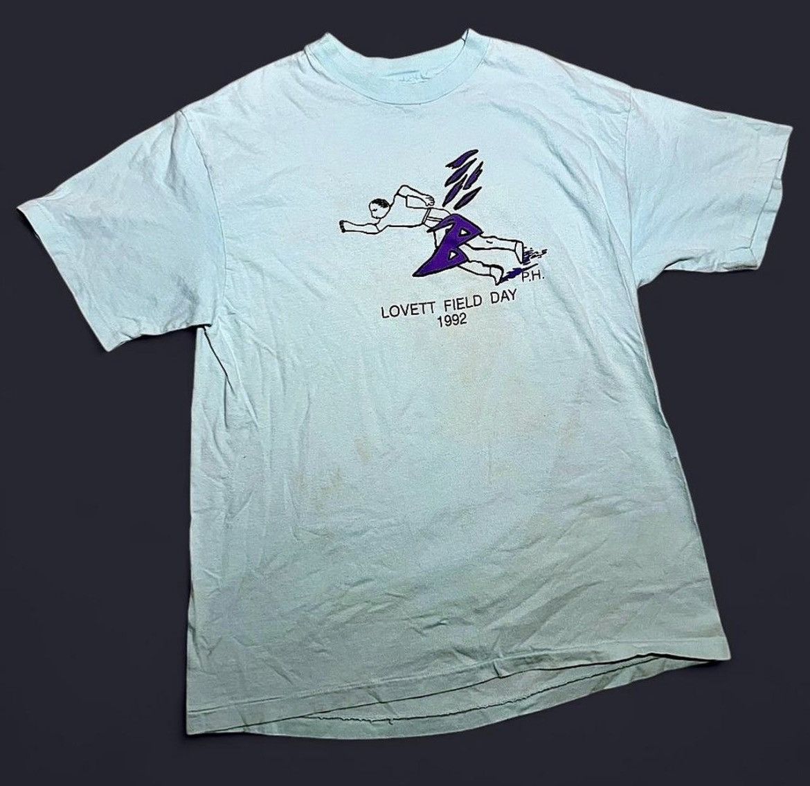 Hanes Vintage 90s Hanes T-Shirt Size US L / EU 52-54 / 3 - 1 Thumbnail