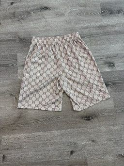 Eric Emanuel Eric Emanuel "EE Baggy" Short Beige EE (Print/Black) Size US 30 / EU 46 - 2 Thumbnail