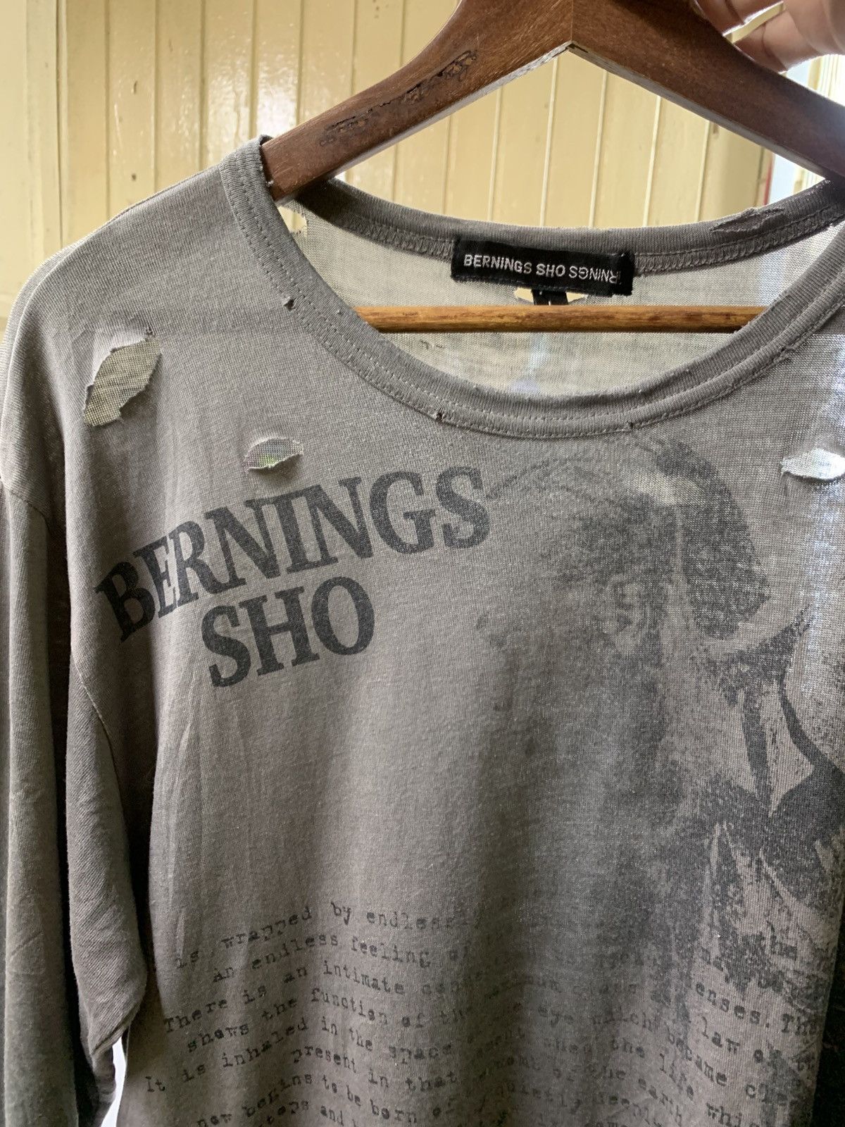 Japanese Brand BERNINGS SHO TEE Size US L / EU 52-54 / 3 - 19 Thumbnail