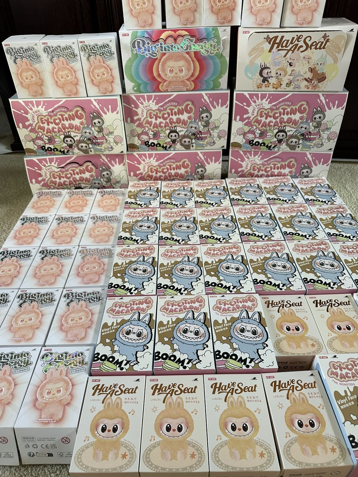 POP MART POP MART LABUBU “Big Into Energy” & “Exciting Macaron” Size ONE SIZE - 1 Thumbnail