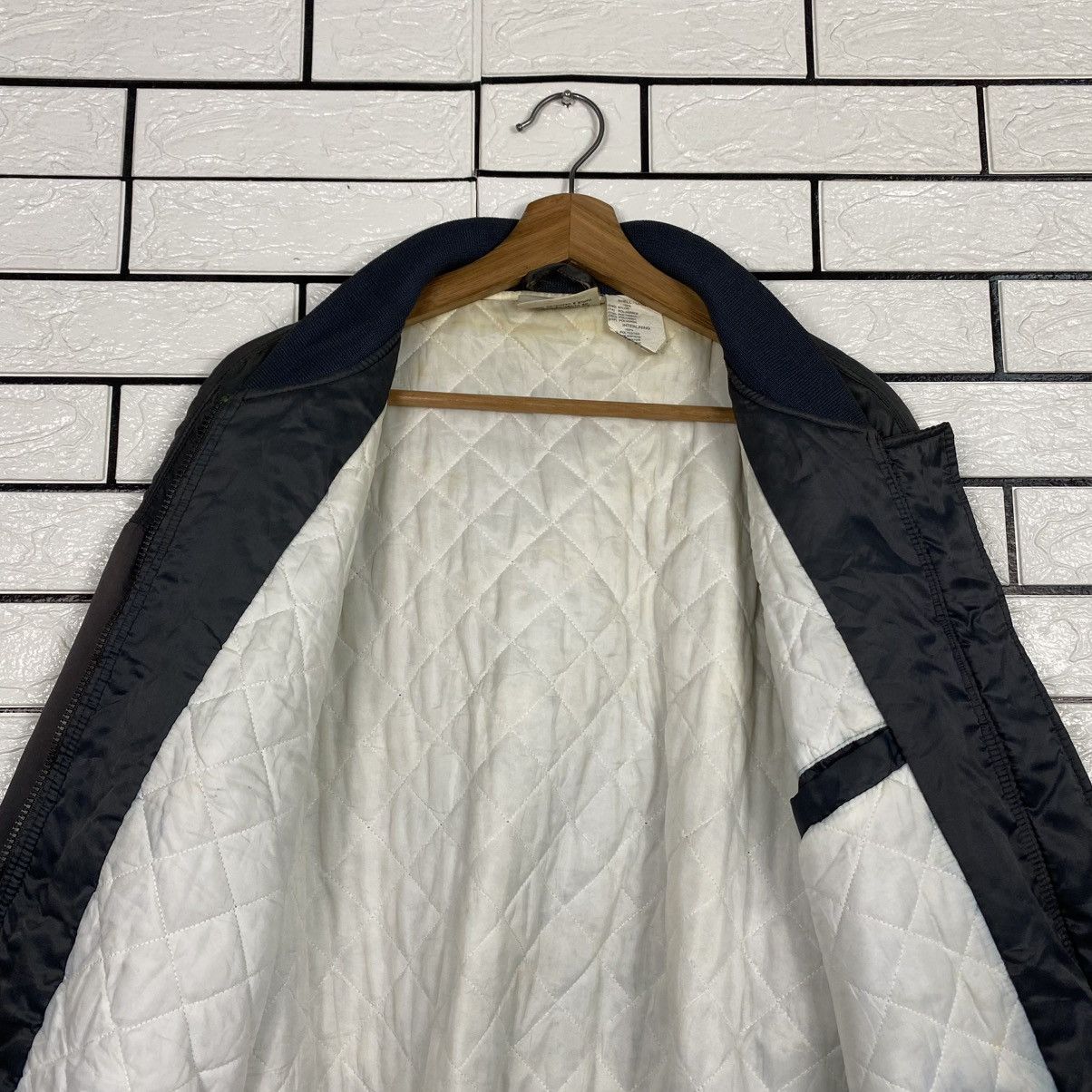 Lotto Sport 🔥SUN FADED STYLE VINTAE SATIN BOMBER JACKET LOTTO AC MILAN Size US L / EU 52-54 / 3 - 14 Thumbnail