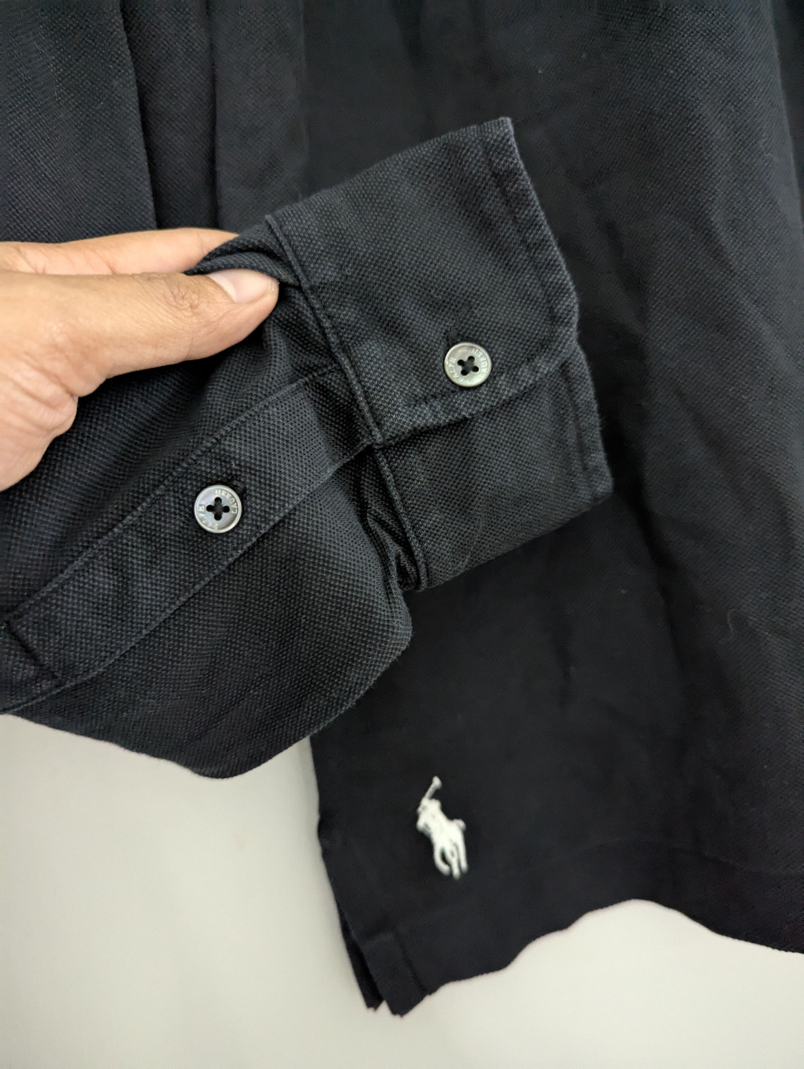Polo Ralph Lauren × Ralph Lauren Long sleeve polo Ralph Lauren black Size US S / EU 44-46 / 1 - 4 Thumbnail