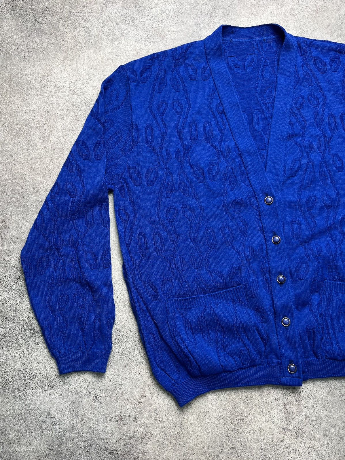 Vintage Vintage hand knitted cardigan Size US S / EU 44-46 / 1 - 2 Thumbnail