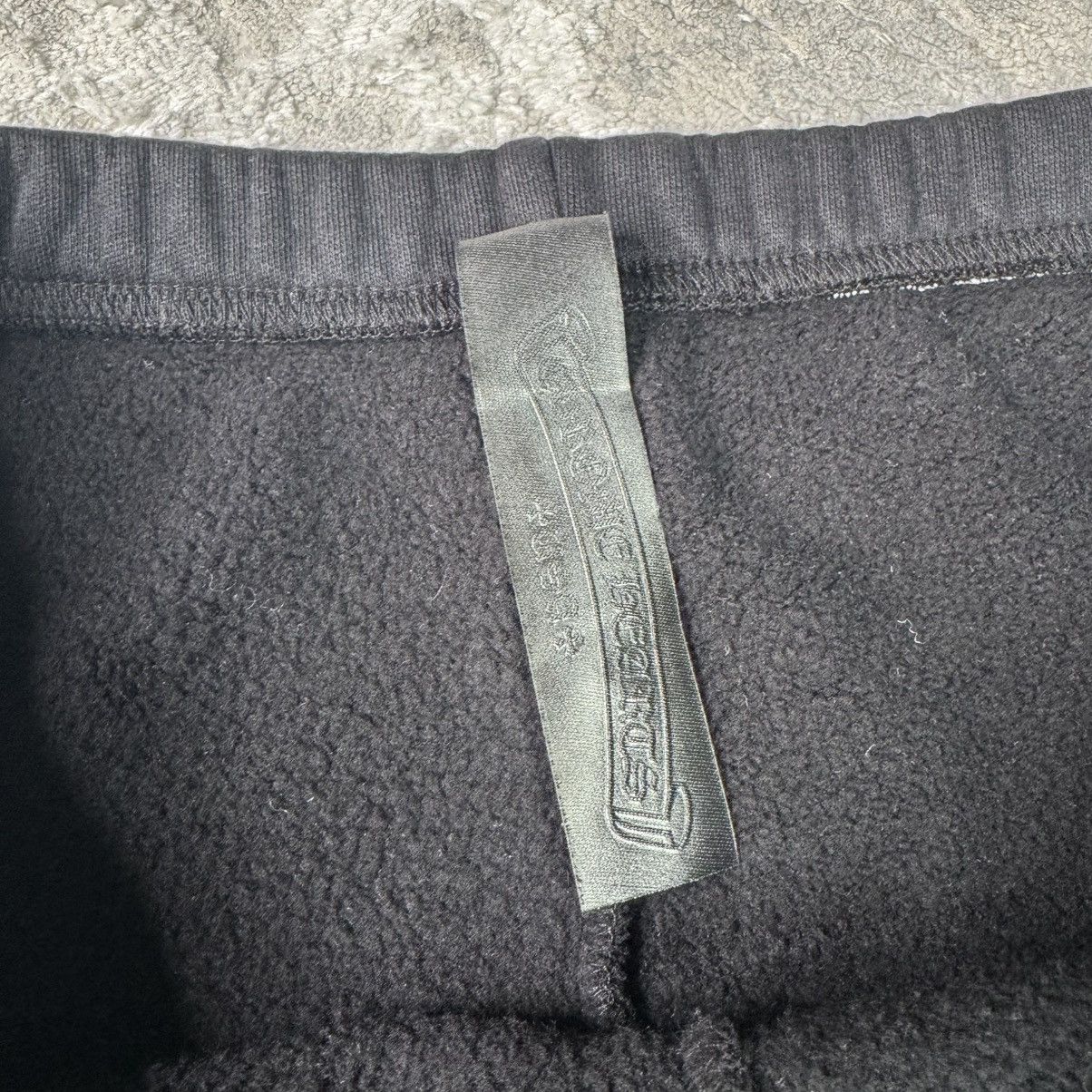 Chrome Hearts Leather Cross patch sweatpants Size US 32 / EU 48 - 12 Thumbnail