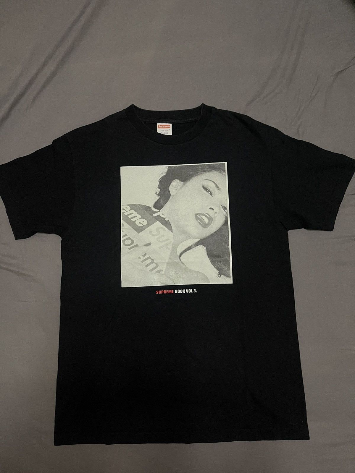 image of Supreme Book Vol3 Tera Patrick Magazine Tee in Black, Men's (Size Medium)