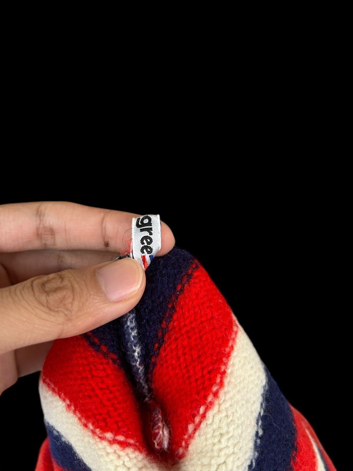 Japanese Brand × Kapital × Vintage Mohawk Stripe Japanese Style Beanie Hats Size ONE SIZE - 10 Thumbnail