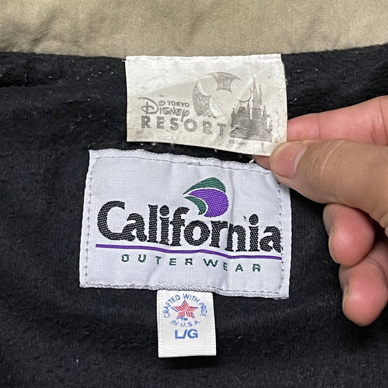 Disney Vintage Disney x California Outerwear Bomber Jacket Sunfaded Size US L / EU 52-54 / 3 - 7 Thumbnail