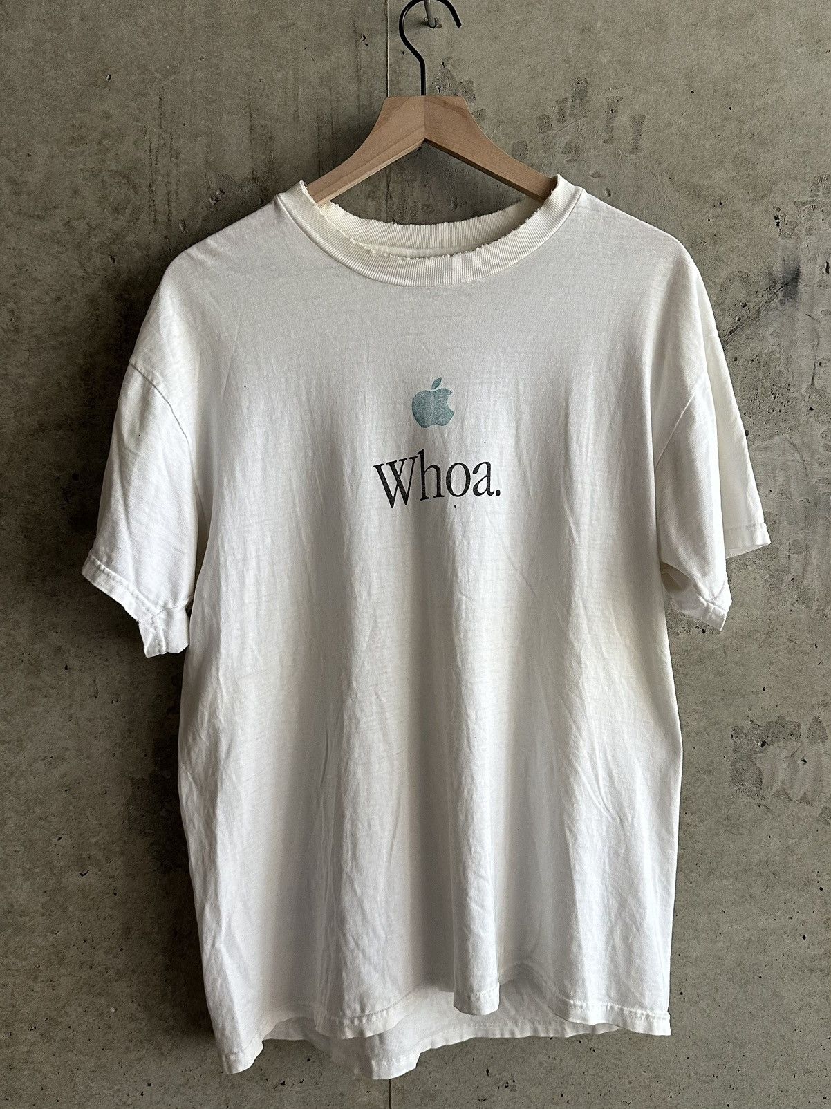 Vintage 4. 90’ Vintage Apple IMac “Whoa Tee” Size US L / EU 52-54 / 3 - 1 Thumbnail
