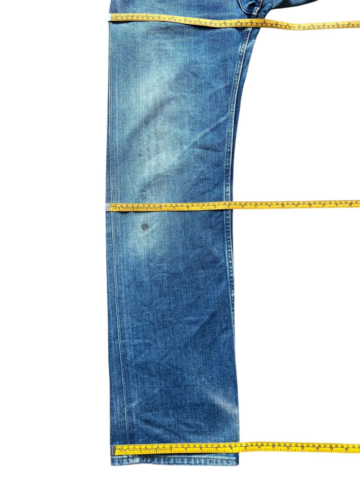 Wrangler Vintage 90s Wrangler Selvedge Patina Denim Jeans 29x32 Size US 29 - 15 Thumbnail