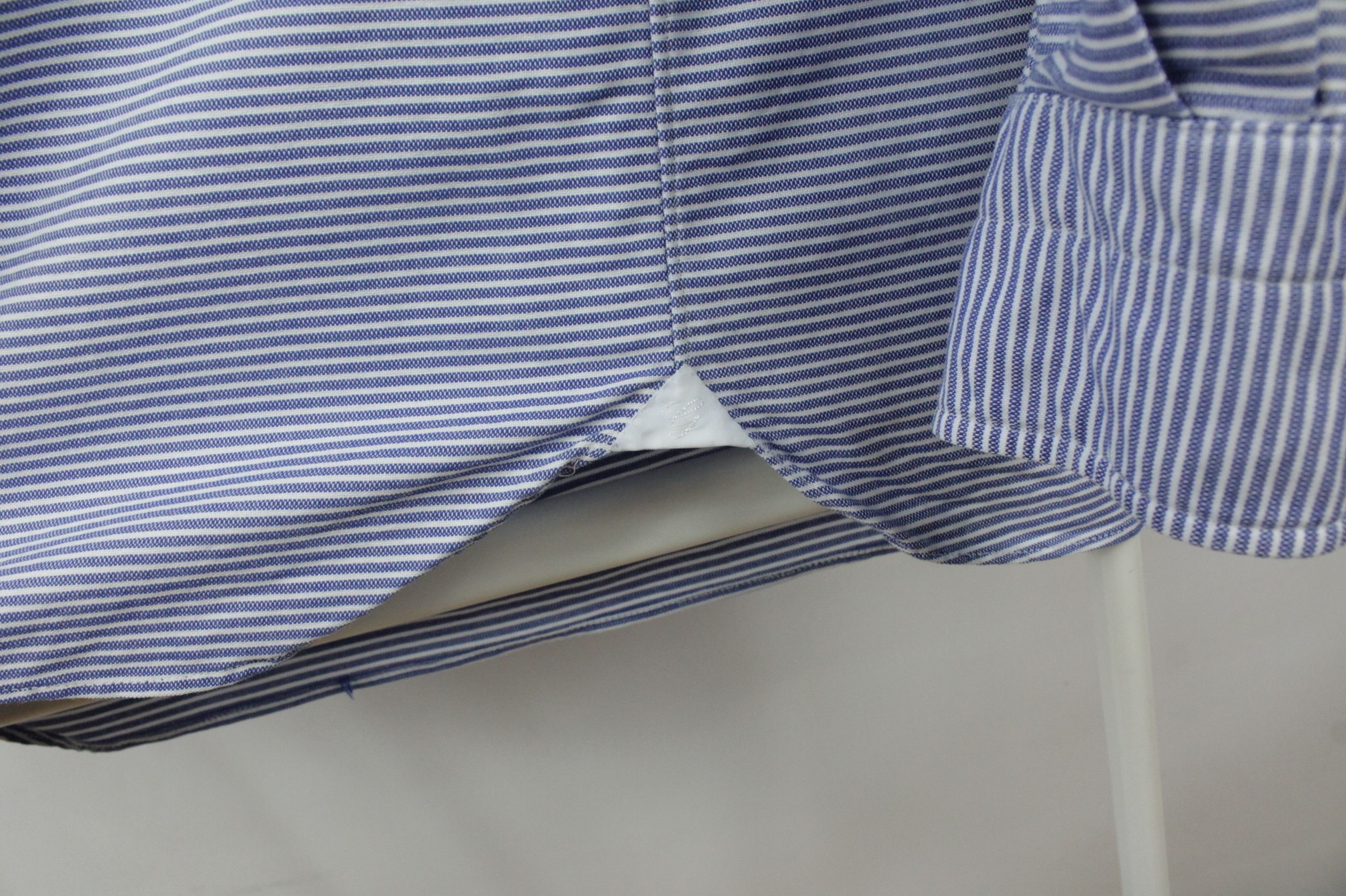 Other Giampaolo Archivio Striped Cotton Dress Shirt Men's Size US M / EU 48-50 / 2 - 5 Thumbnail