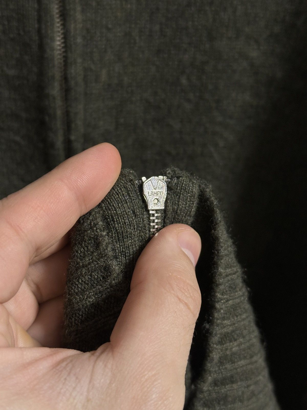 Other Rare Zip Sweater 100% Cashmere At Lochleven Luxury Lampo Size US M / EU 48-50 / 2 - 3 Thumbnail
