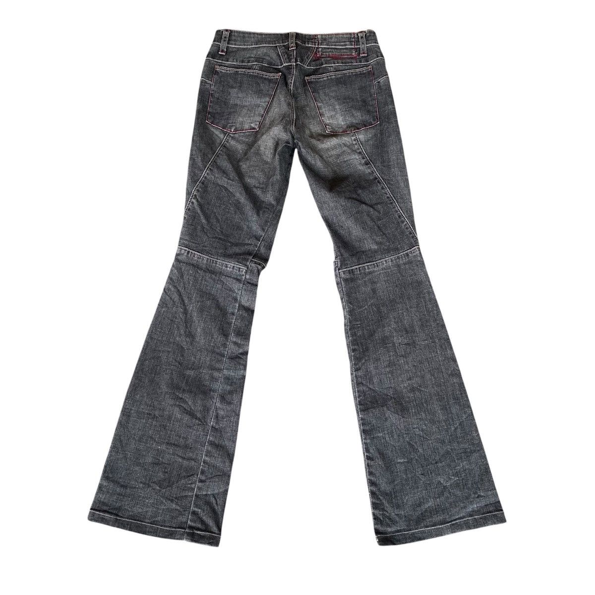 If Six Was Nine × Le Grande Bleu (L.G.B.) × Marithe + Francois Girbaud Marithe francois girbaud flare jeans Size US 26 / EU 42 - 4 Thumbnail