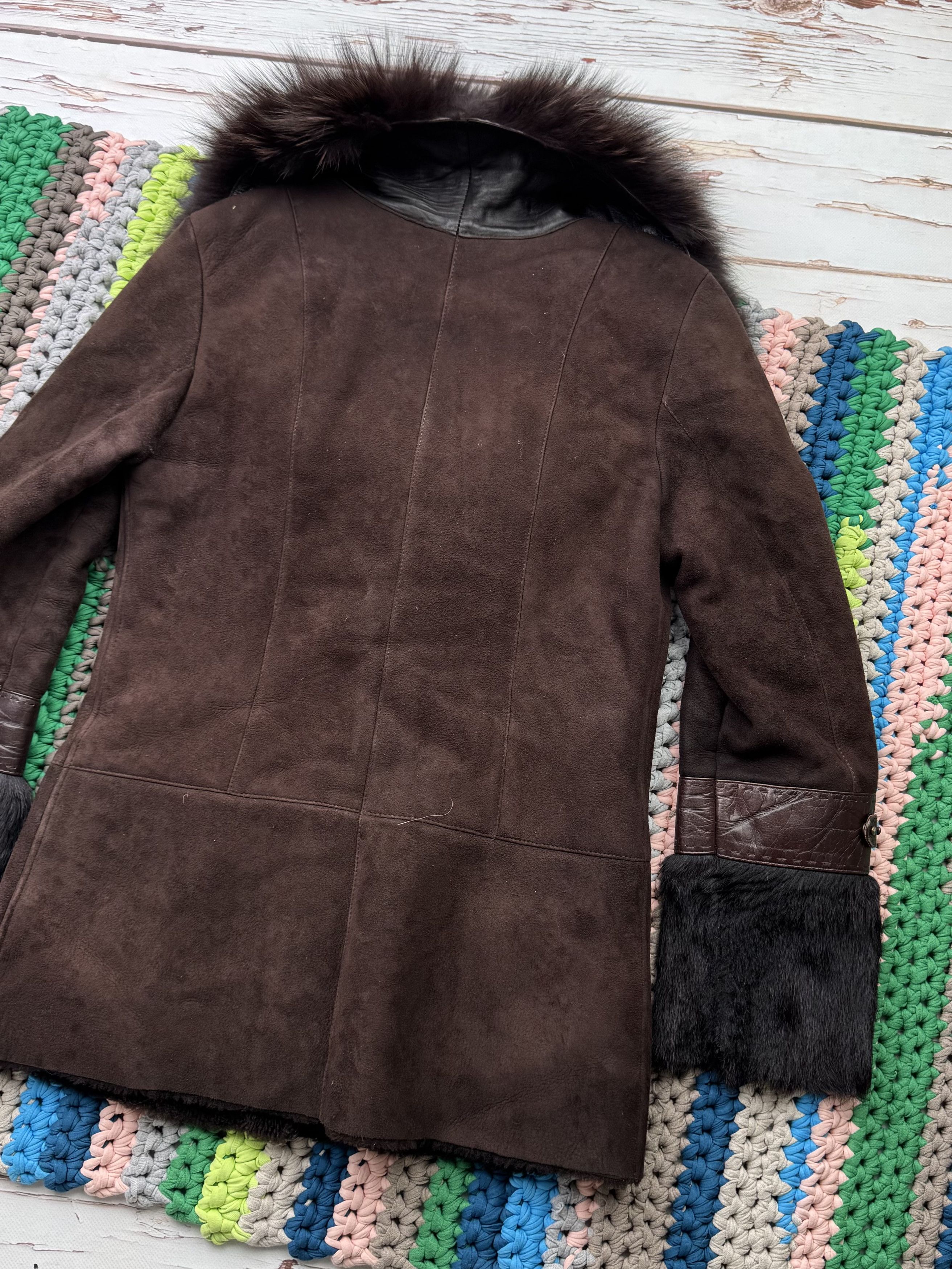 Hysteric Glamour Vintage Real Sheepskin Jacket With Real Fur Details D15V276) Size S / US 4 / IT 40 - 12 Thumbnail