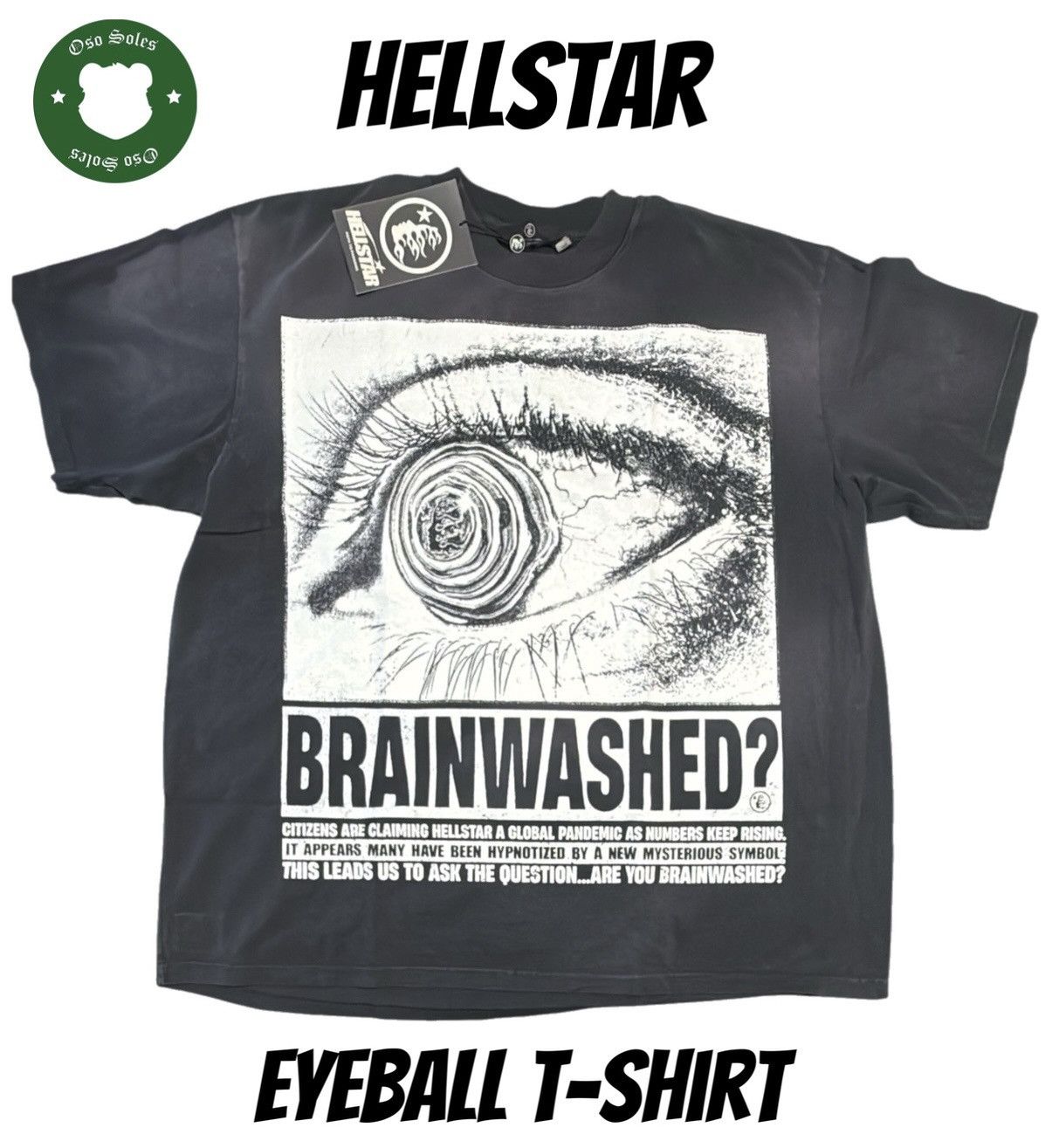 HELLSTAR Hellstar Eyeball T-shirt XXXL Size US XXL / EU 58 / 5 - 1 Thumbnail