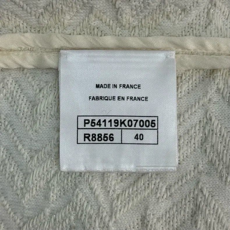 Chanel Chanel White ethnic style knitted vest Size S / US 4 / IT 40 - 7 Thumbnail