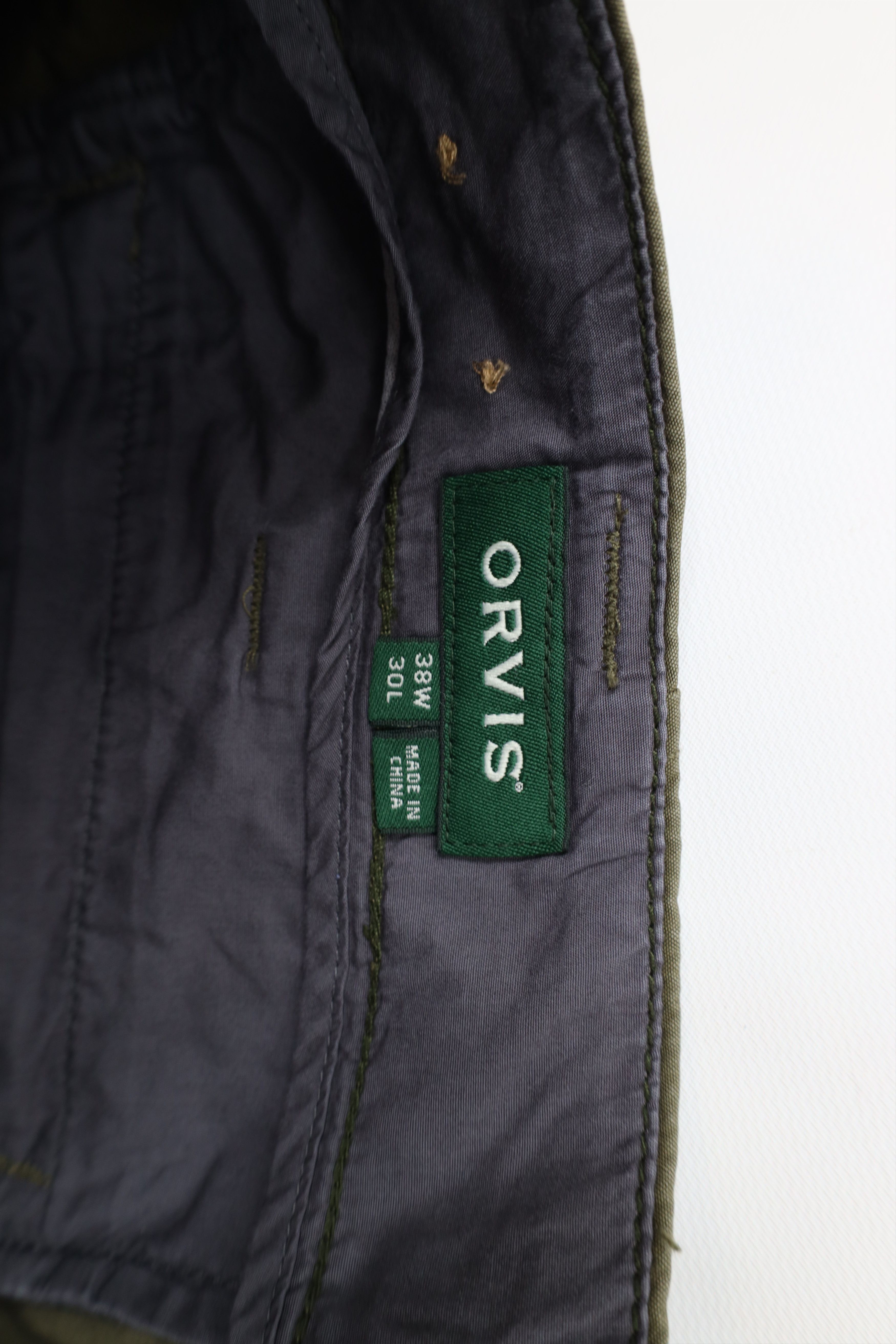Orvis × Vintage Vintage Orvis Spell Out Tactical Military Cargo Pants Green Size US 38 / EU 54 - 7 Thumbnail