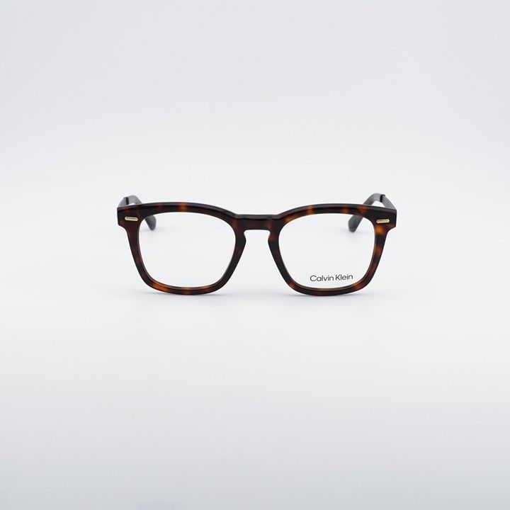 Calvin Klein Calvin Klein CK21517 220 Eyeglasses Brown Havana 51mm Square Size ONE SIZE - 2 Thumbnail