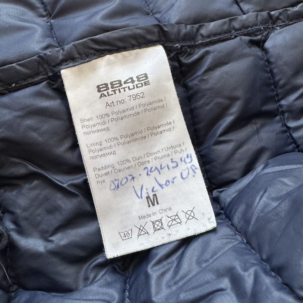 Goretex 8848 altitude down puffer winter jacket Size US M / EU 48-50 / 2 - 16 Thumbnail