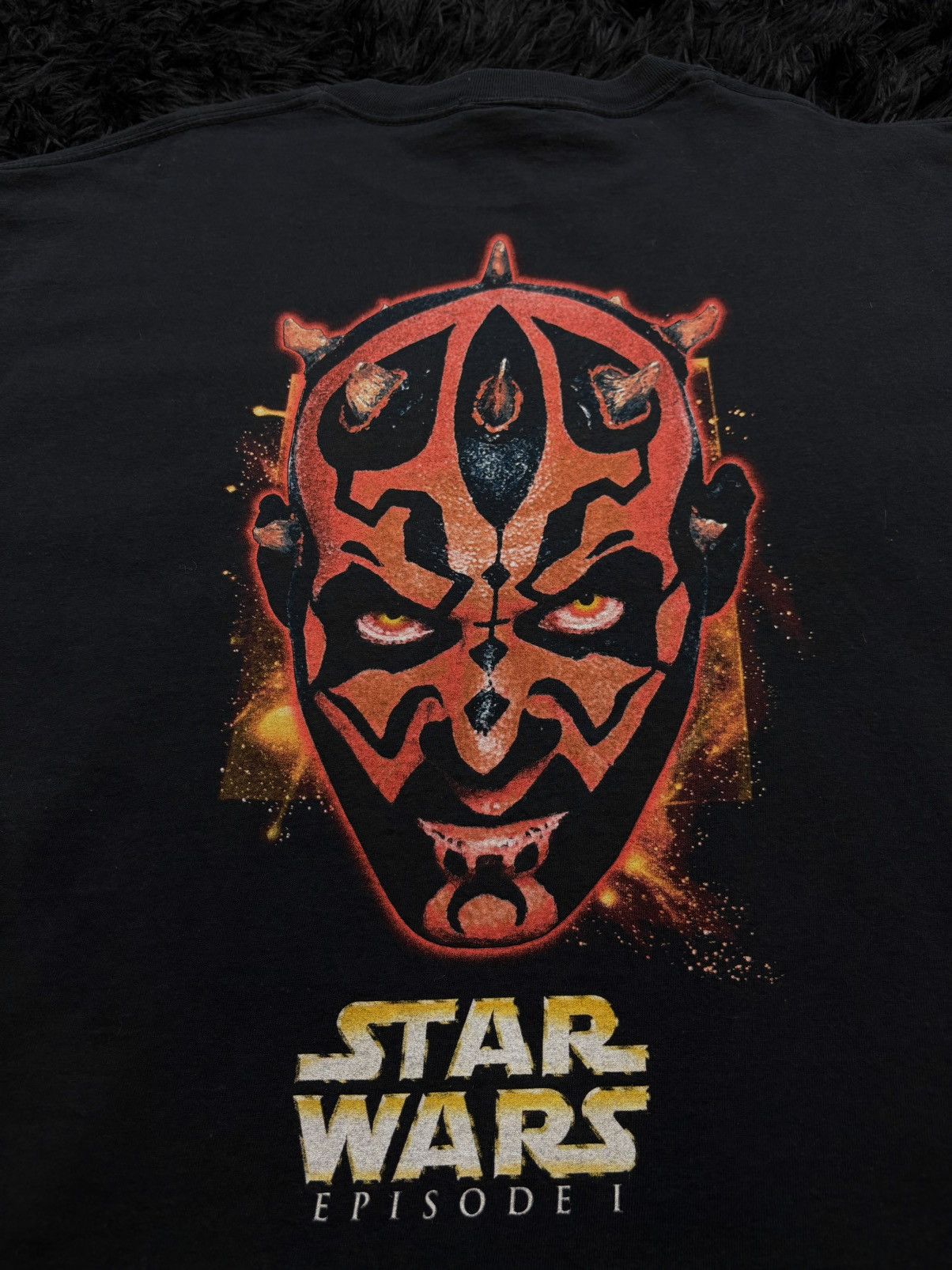Star Wars Vintage 1999 Star Wars Episode 1 Darth Maul T Shirt Size US XL / EU 56 / 4 - 7 Thumbnail