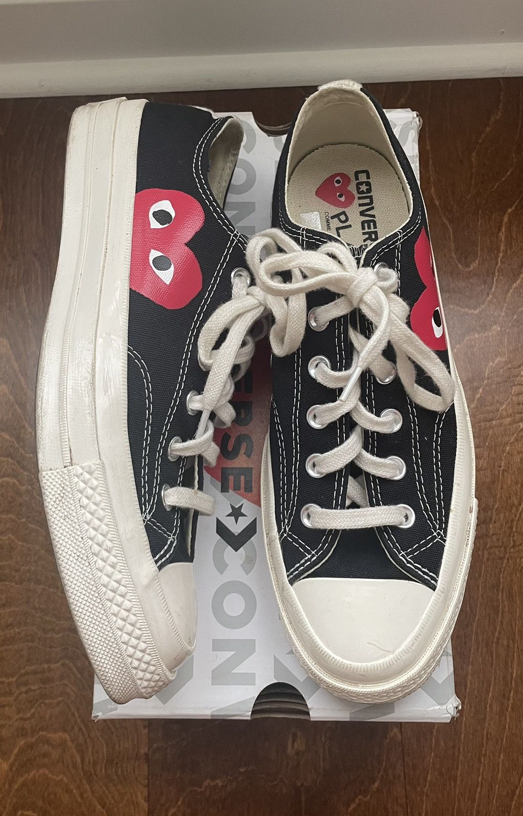Comme des Garcons × Converse Converse x Comme des Garçons PLAY Size US 8 / EU 41 - 2 Thumbnail
