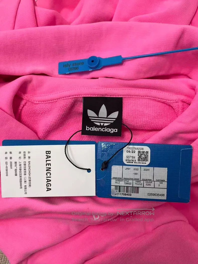 Balenciaga Balenciaga Logo Letter Hooded Loose Long Sleeve Sweatshirt Size US M / EU 48-50 / 2 - 5 Thumbnail