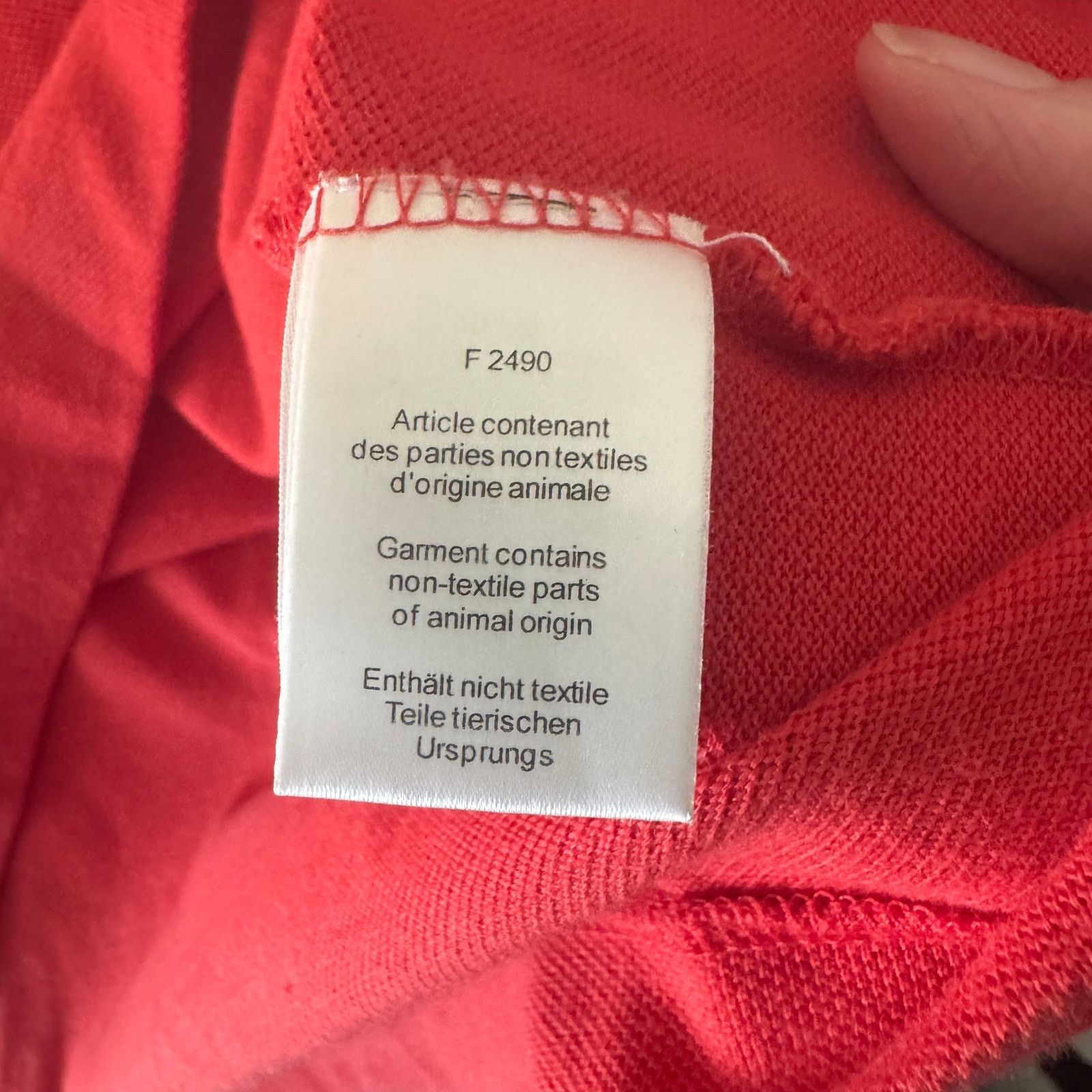 Lacoste Lacoste Early 2000's Mens Alligator Polo Shirt 7 US 2XL Red Size US XXL / EU 58 / 5 - 7 Thumbnail