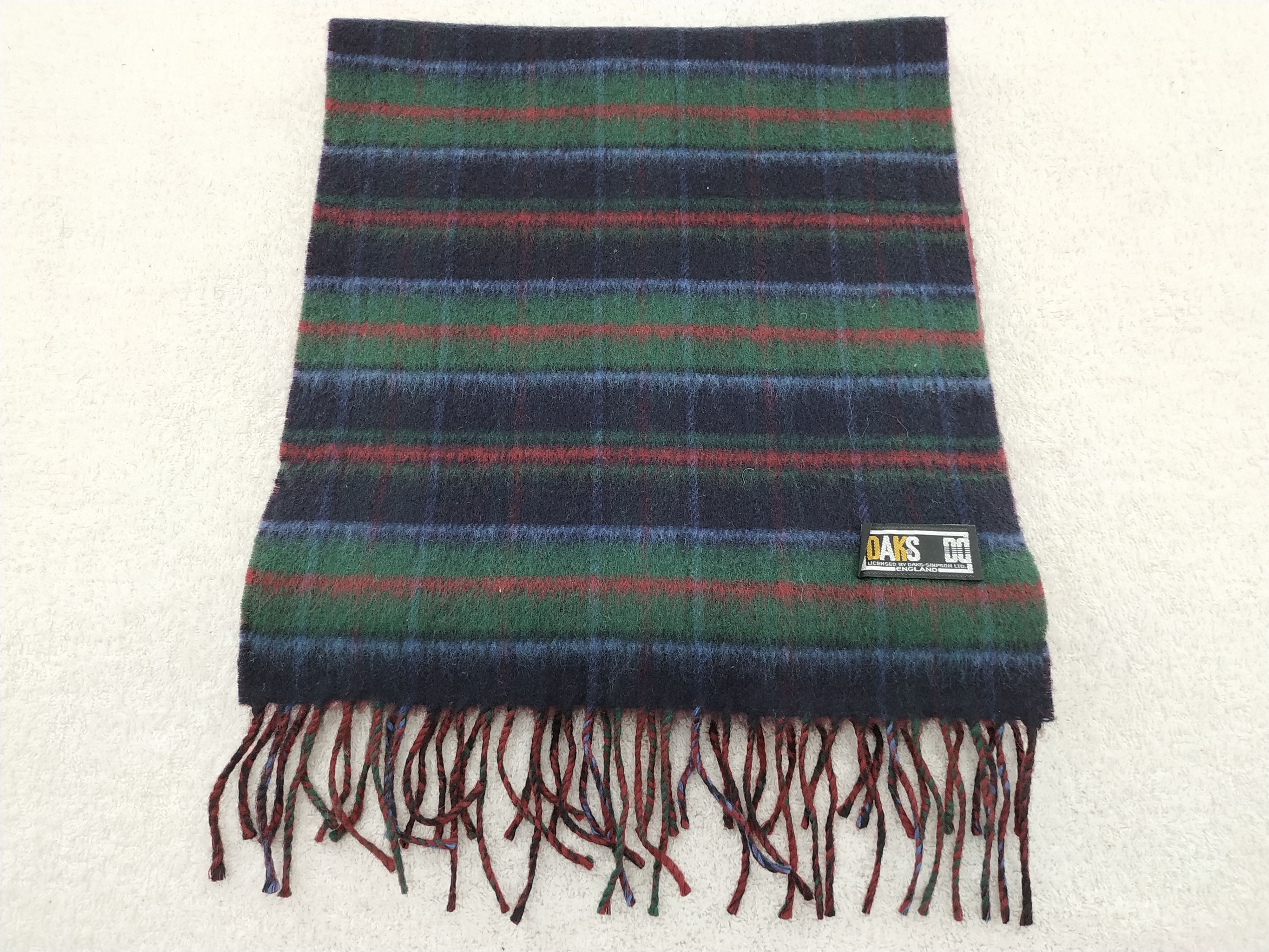 DAKS Vintage Daks Scarf/Muffler/Neckwear MF387A Size ONE SIZE - 1 Thumbnail