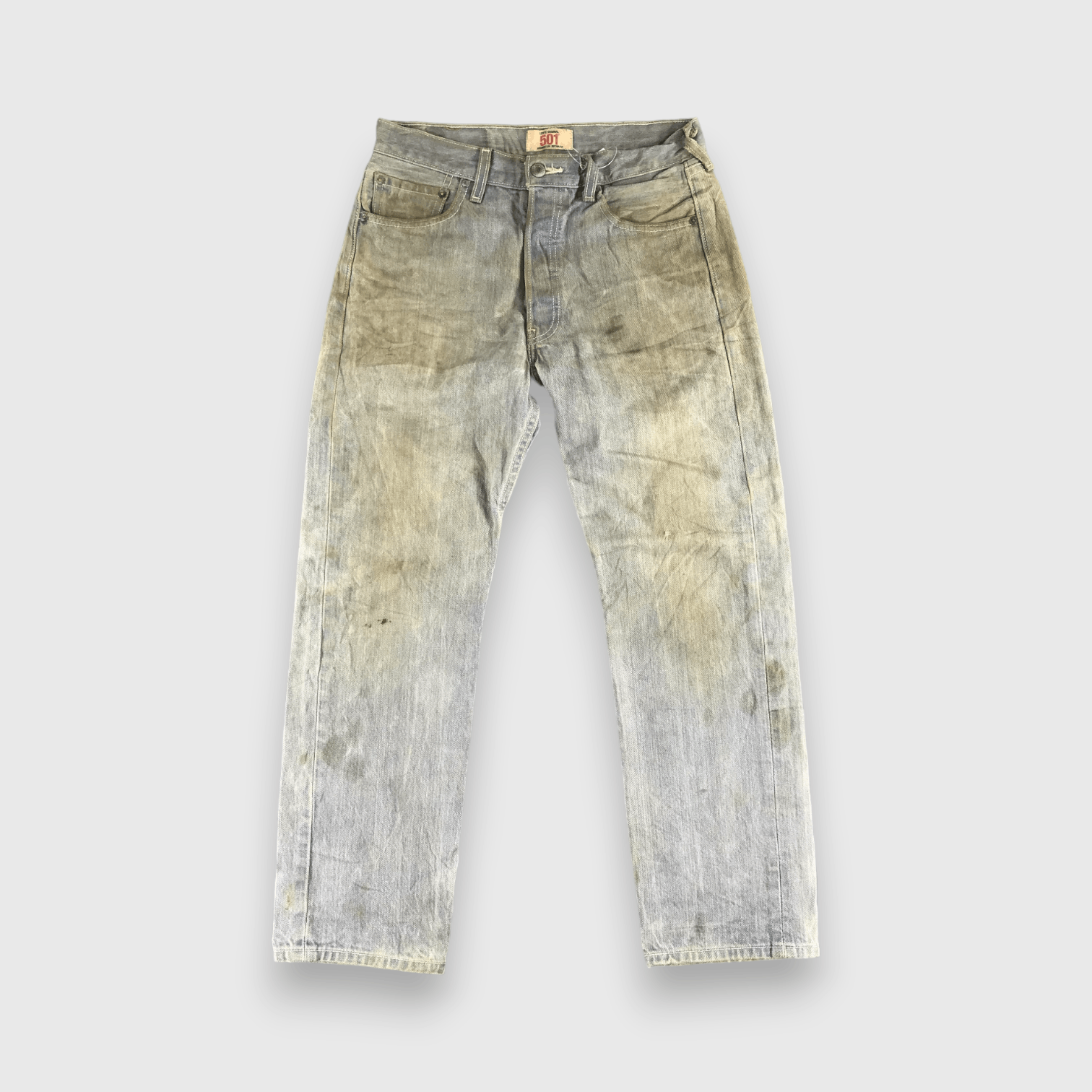 Levi's Faded Dirty Wash Levis Vintage 501 Jeans - J353 Size US 29 - 1 Thumbnail