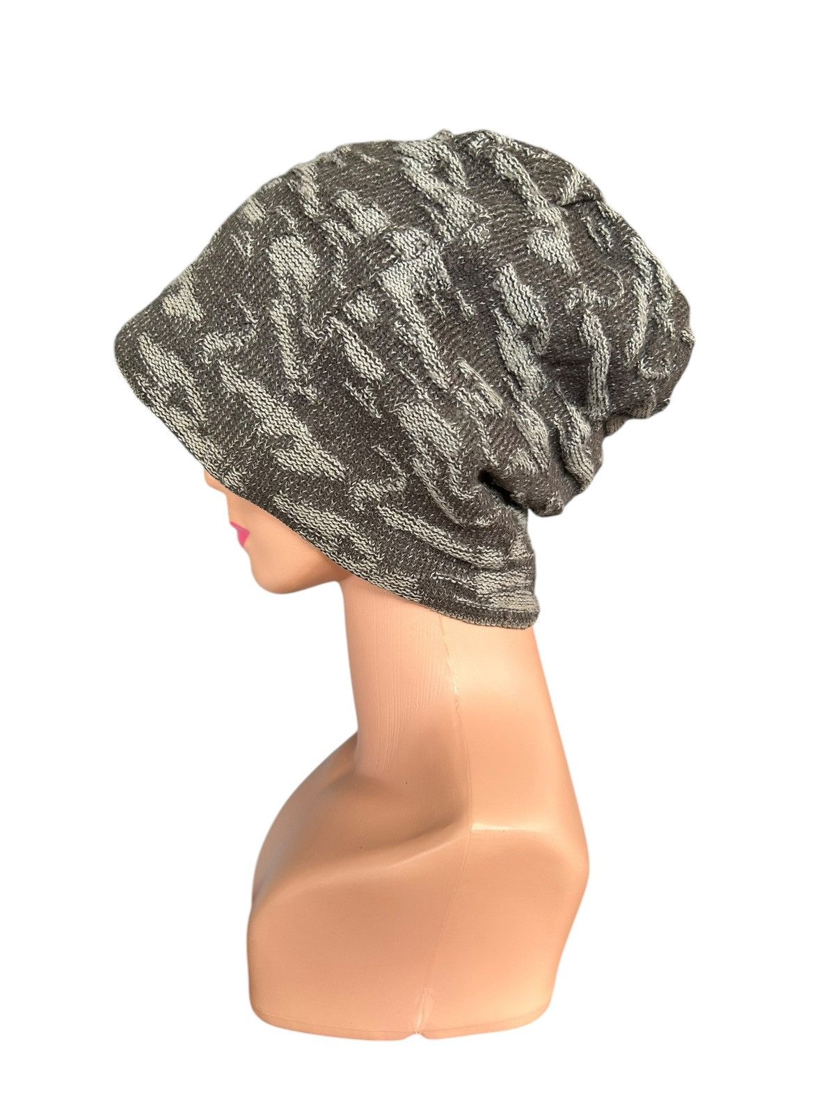 Japanese Brand × Kapital × Vintage Sunfaded Japanese Distressed Style Big Beanie Hats Size ONE SIZE - 5 Thumbnail