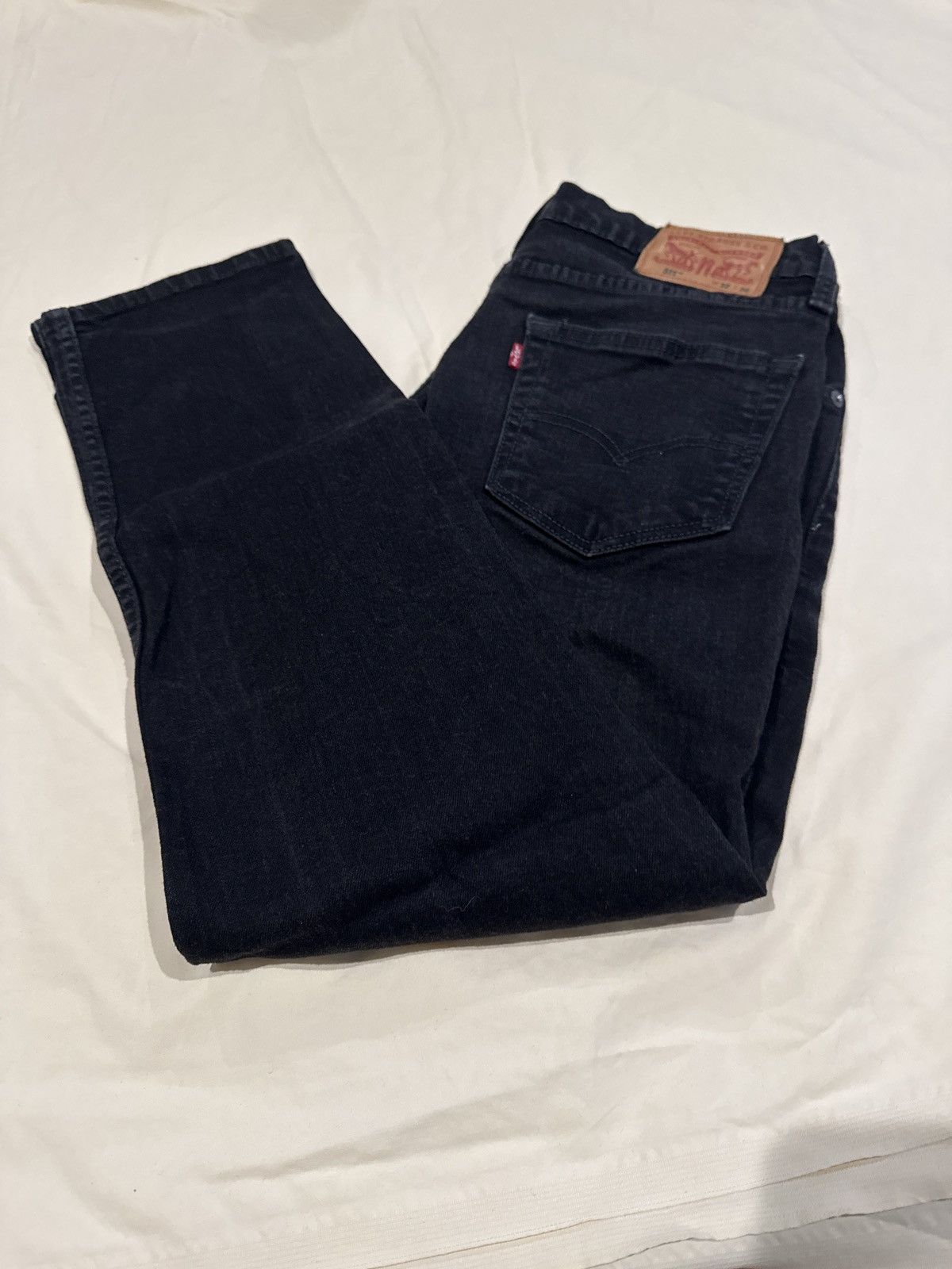 Levi's Levi Strauss & Co. 32x30 black denim Size US 32 / EU 48 - 6 Thumbnail