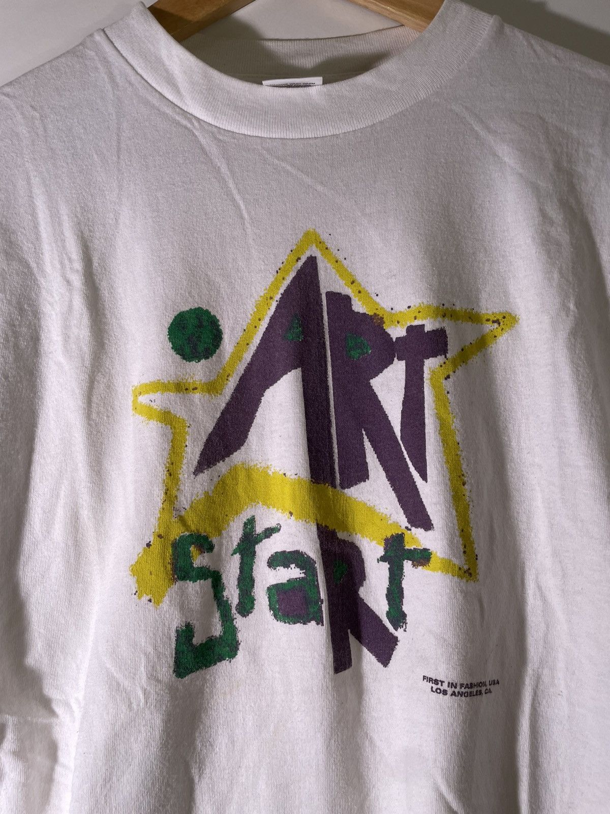 Vintage 90’s 2000’s Y2K VTG Vintage Los Angeles Art Start Logo Shirt Size US L / EU 52-54 / 3 - 3 Thumbnail