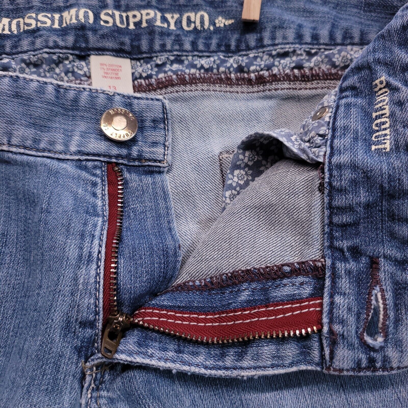 Mossimo Mossimo Supply Co Boot Cut Denim Jeans Womens Size 13 Blue Size 32" / US 10 / IT 46 - 6 Thumbnail