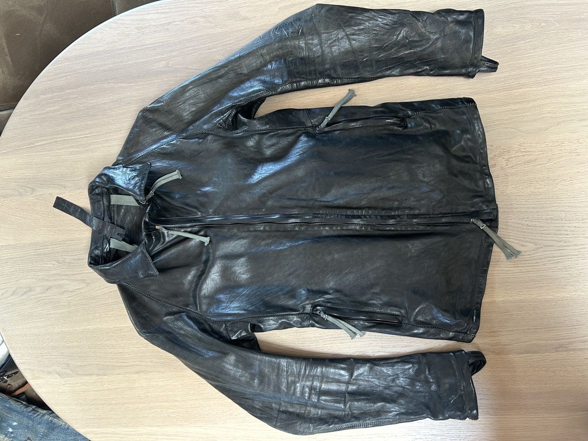 Boris Bidjan Saberi Boris Bidjan Saberi J2-F251 S/S 2014 Horse Leather Jacket Size US M / EU 48-50 / 2 - 7 Thumbnail