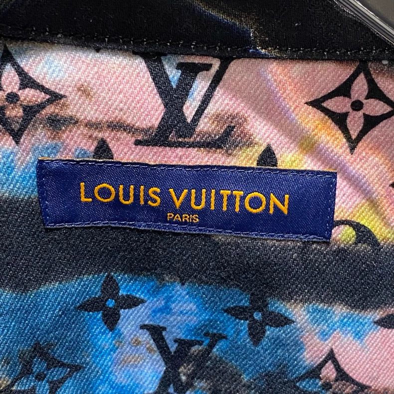 Louis Vuitton Louis Vuitton Rendering Sunset Old Flower Full Print Denim Size US XL / EU 56 / 4 - 3 Thumbnail