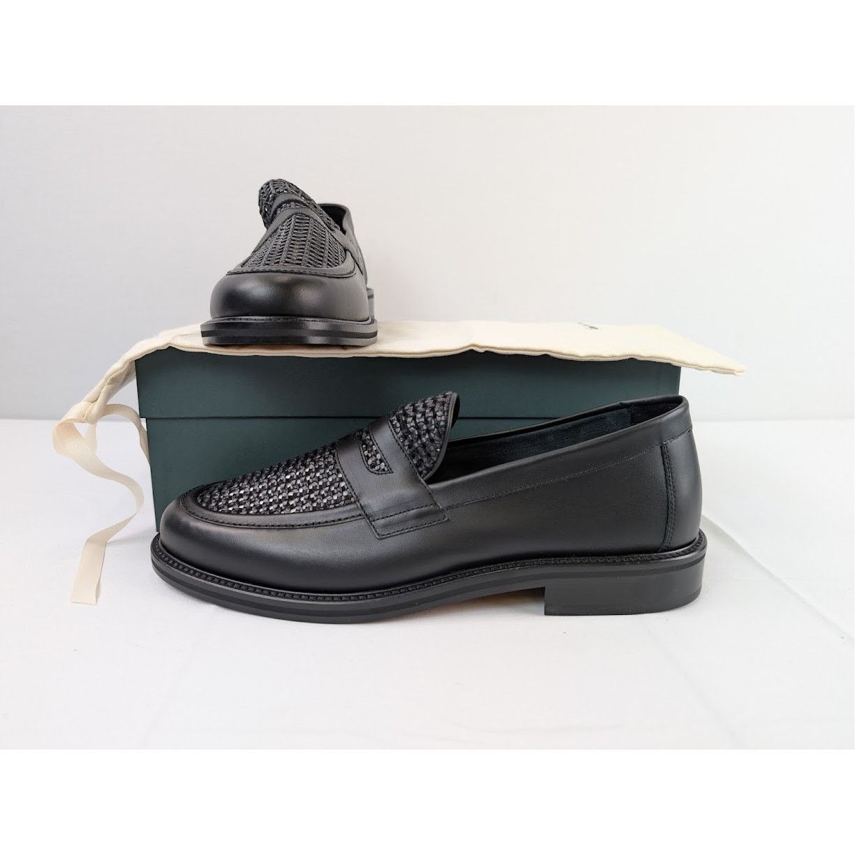 Aime Leon Dore o1rshd1 Taverna Loafers in Black Size US 13 / EU 46 - 18 Thumbnail