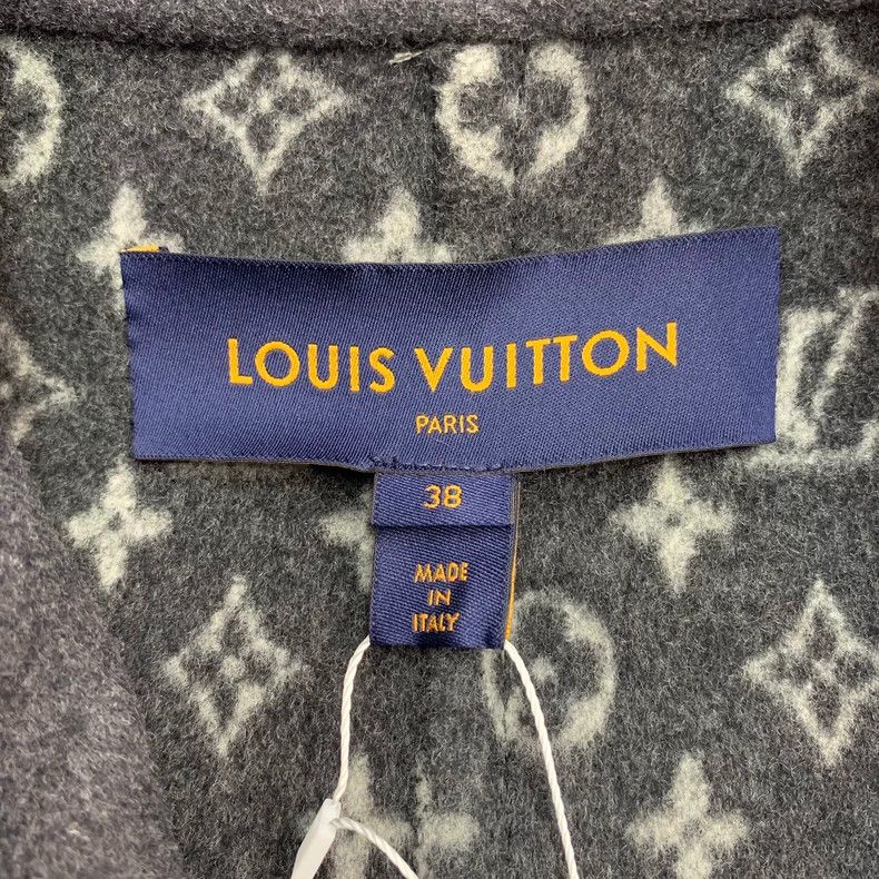 Louis Vuitton Louis Vuitton Dark grey inside logo presbyopic full print Size XS / US 0-2 / IT 36-38 - 5 Thumbnail