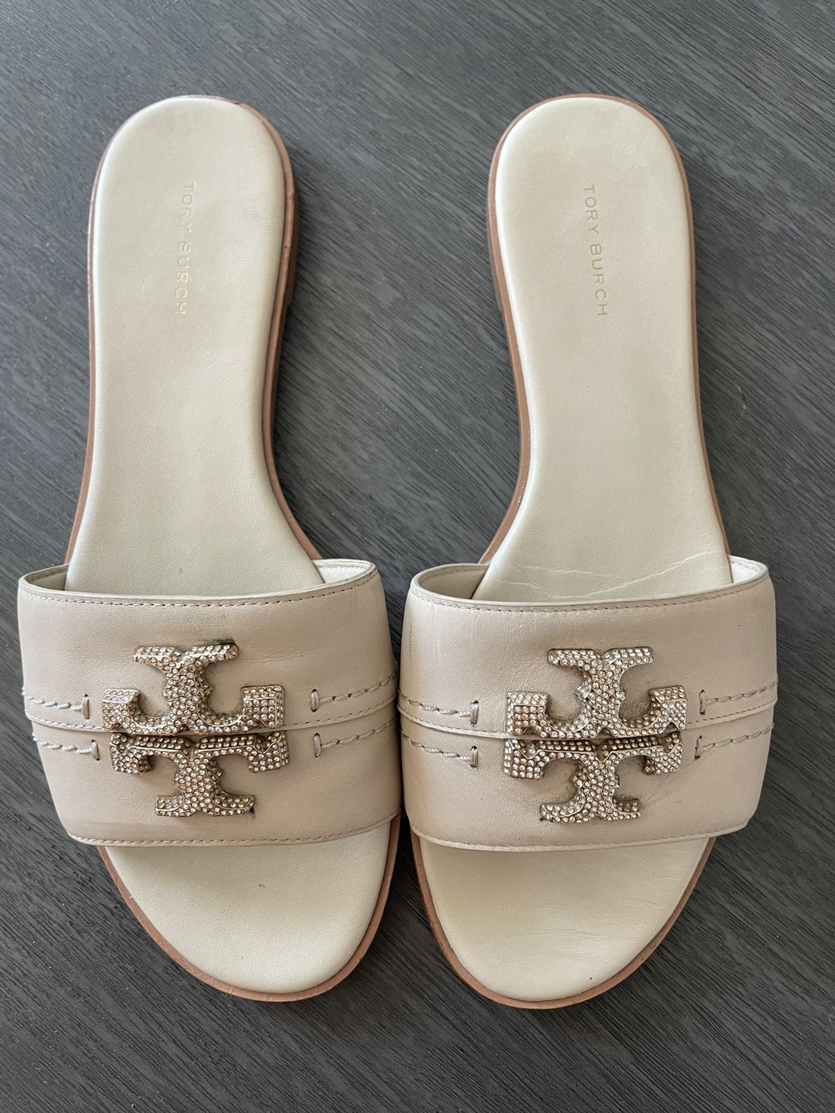 Tory Burch Tory Burch Limited Edition Everly Crystal Size US 9 / IT 39 - 2 Thumbnail