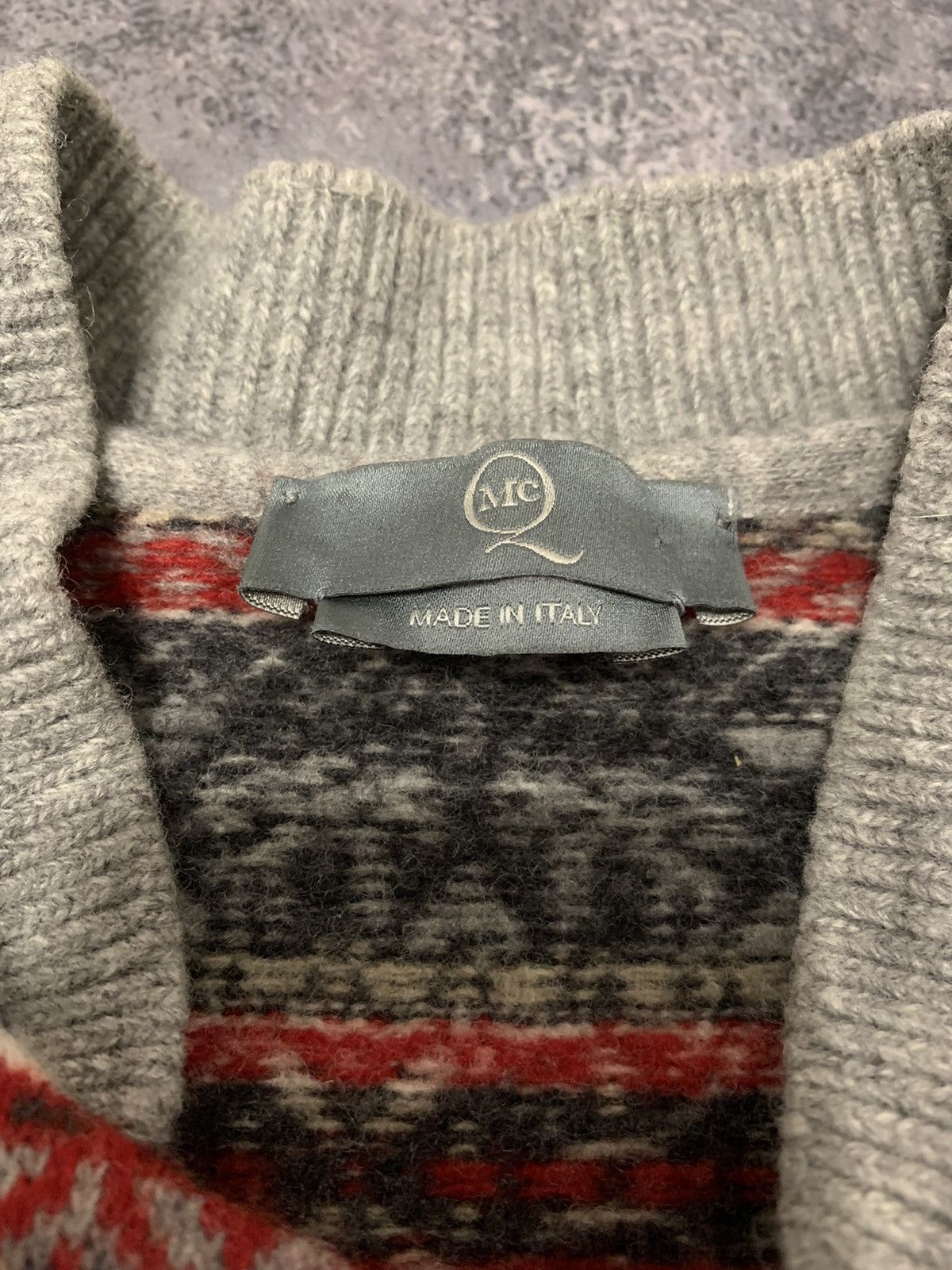 Alexander McQueen × Designer × MCQ Alexander McQueen Wool Sweater y2k Size M / US 6-8 / IT 42-44 - 6 Thumbnail