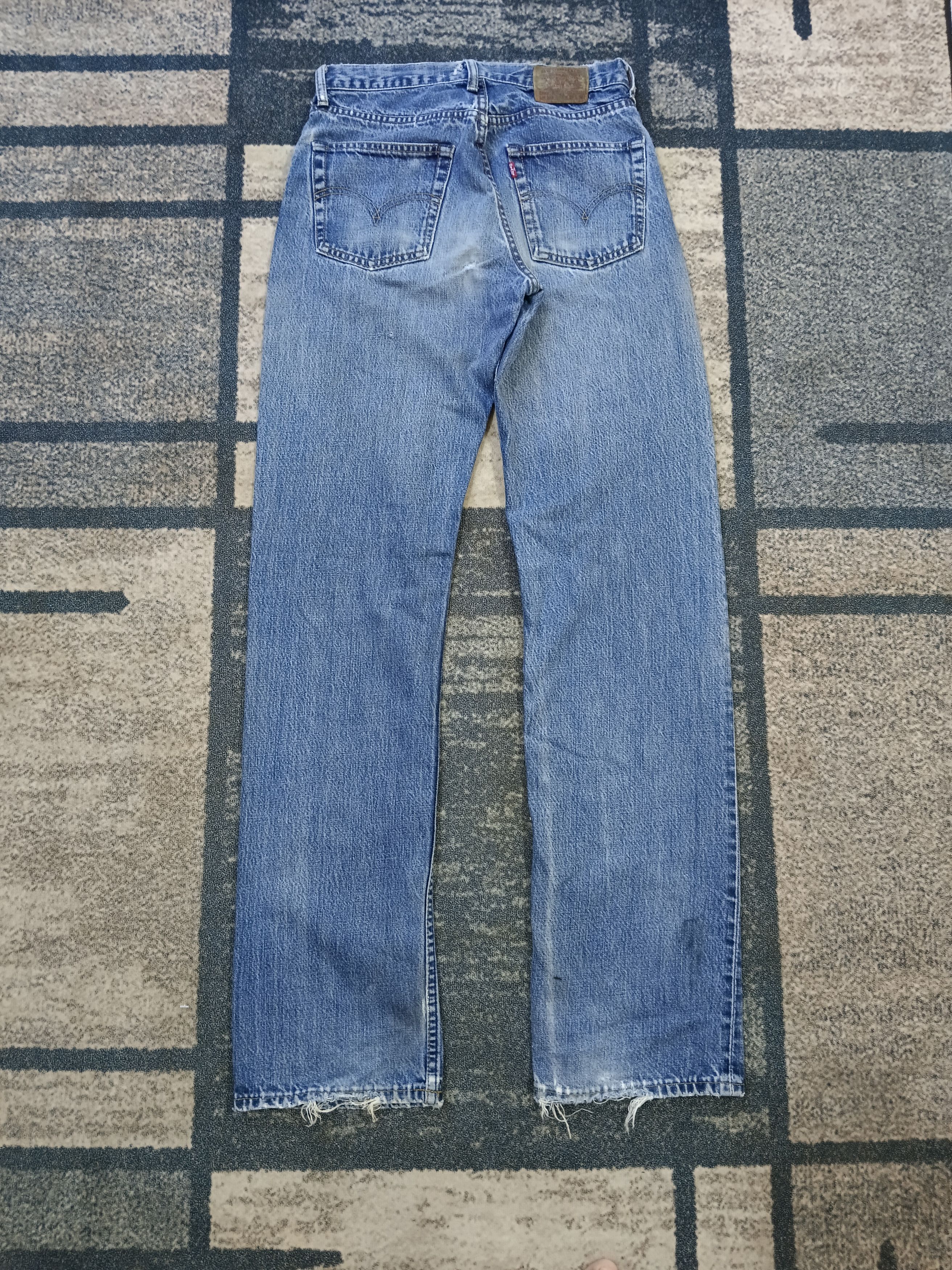 Levi's Vintage Clothing VINTAGE 90s LEVIS 503 SELVEDGE DENIM PANTS Size US 28 / EU 44 - 2 Thumbnail