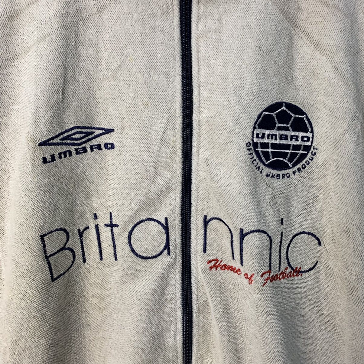 Umbro Vintage Umbro Jacket / Umbro 90s Sweater/ Britannic England Size US L / EU 52-54 / 3 - 5 Thumbnail