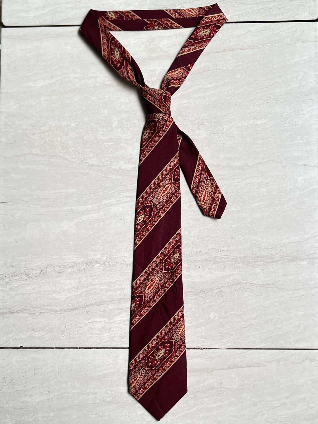 Yohji Yamamoto YOHJI YAMAMOTO Central Japan Railway Company Tie Size ONE SIZE - 3 Thumbnail