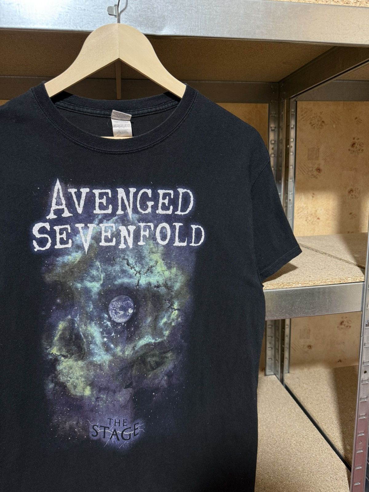 Band Tees × Vintage Vintage Avenged Sevenfold The Stage 2016 T-Shirt Y2K Hype Size US M / EU 48-50 / 2 - 3 Thumbnail