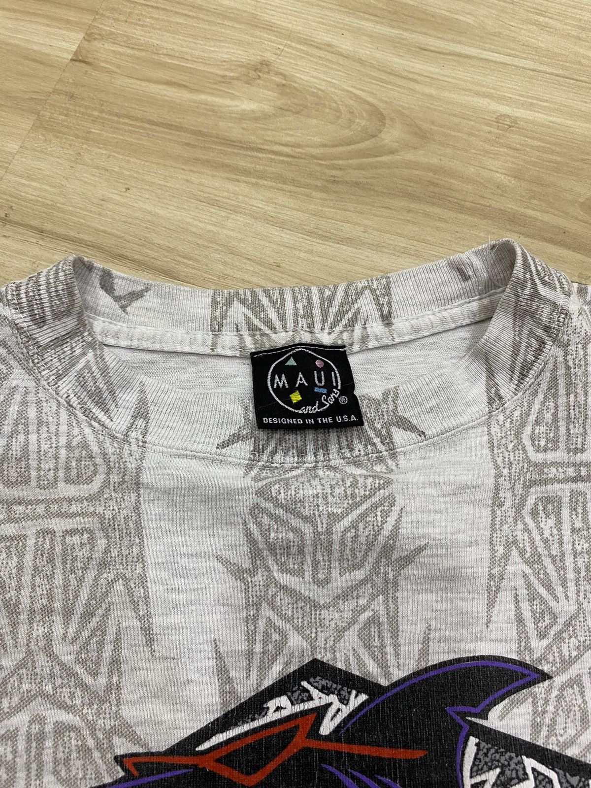 Maui and Sons × Vintage Vintage Maui And Sons Back 2 Back Black Shark Size US L / EU 52-54 / 3 - 5 Thumbnail