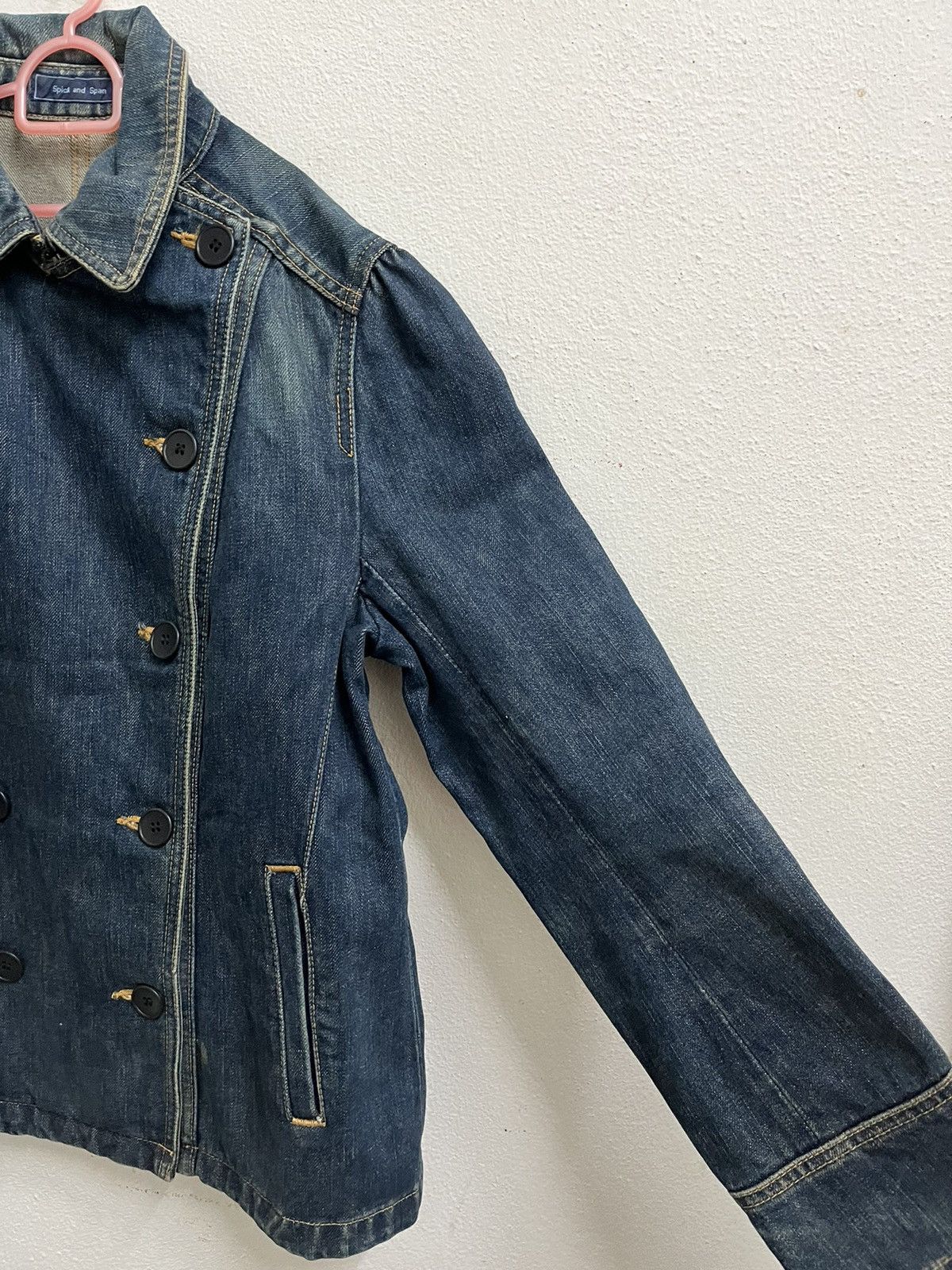 Japanese Brand Vintage Spick and Span Biker Denim Style Jacket Size US S / EU 44-46 / 1 - 3 Thumbnail