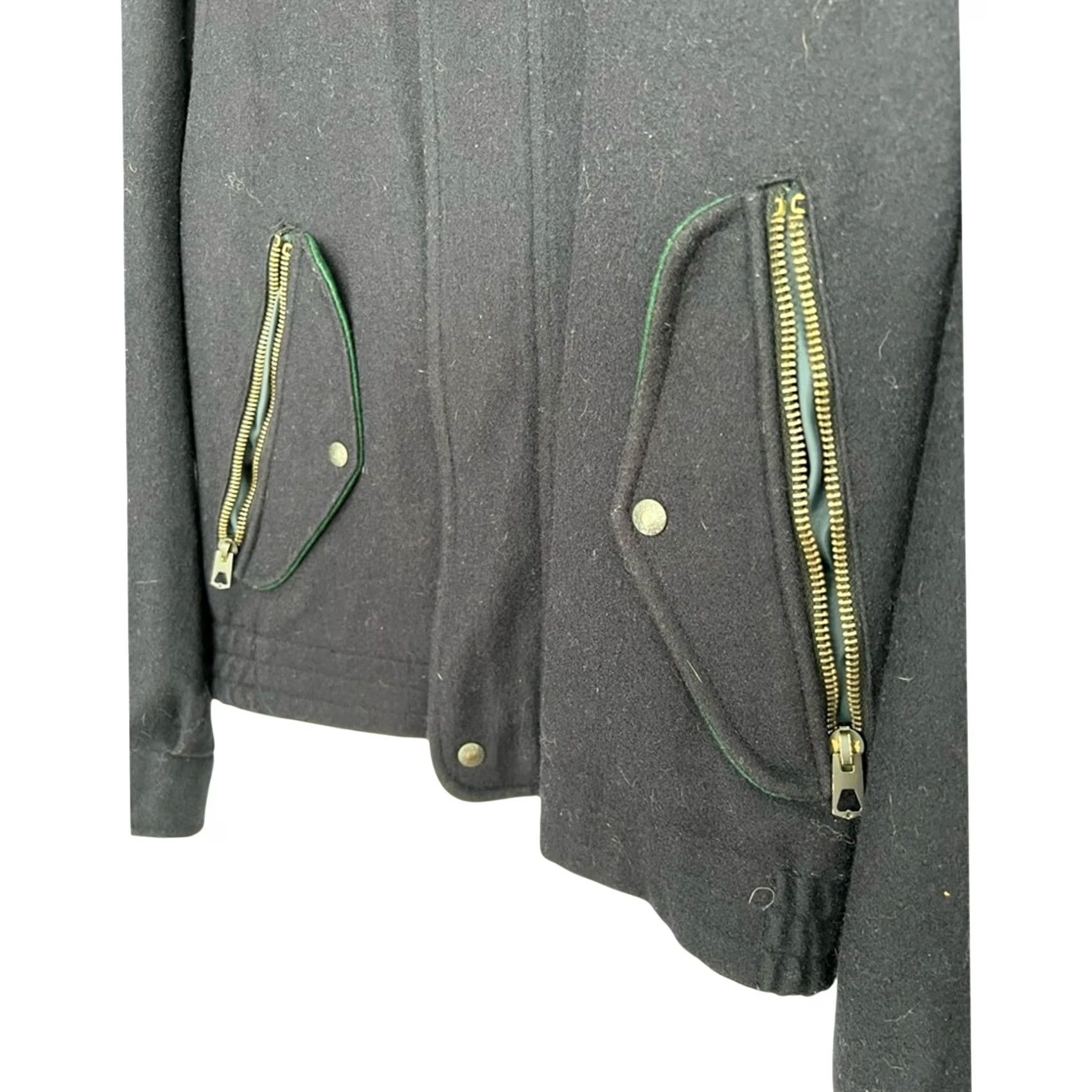Paul & Shark Paul & Shark Yachting Varsity Jacket Wool Blend Size S Mens Black 1985 RARE Size US S / EU 44-46 / 1 - 6 Thumbnail