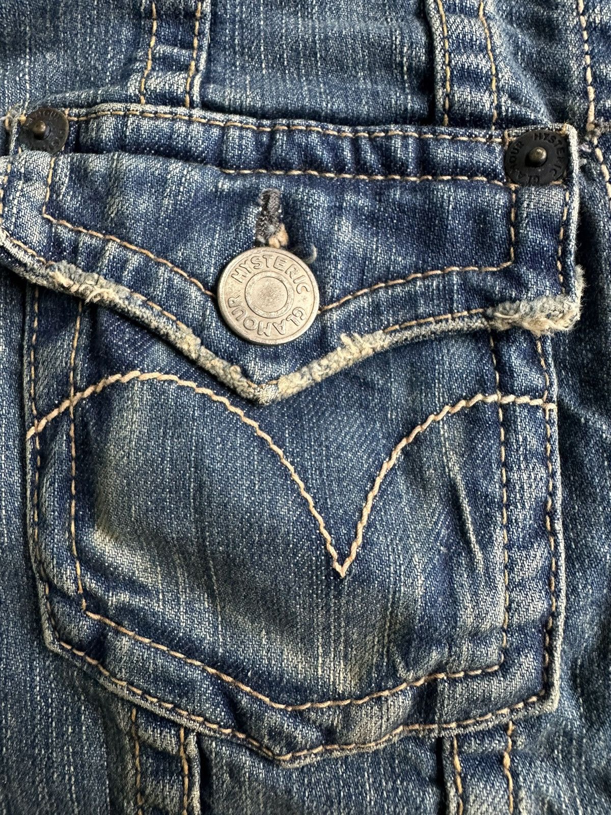 Hysteric Glamour RARE!! KINKY JEANS by HYSTERIC GLAMOUR DISTRESSED DENIM Size US XS / EU 42 / 0 - 7 Thumbnail