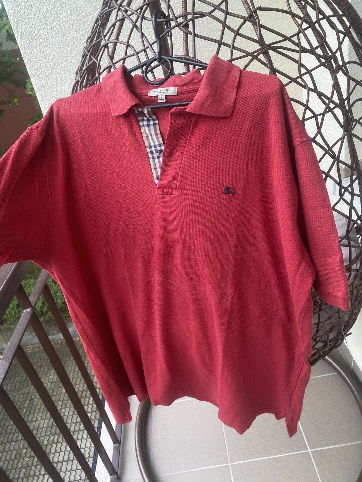 Burberry Luxury burberry polo shirt Size US L / EU 52-54 / 3 - 6 Thumbnail
